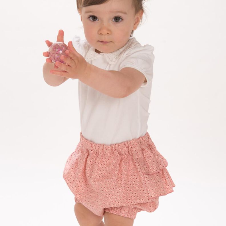 EMI Baby Pumphose Schnittmuster mit Gummizug und Rüschen image number 1