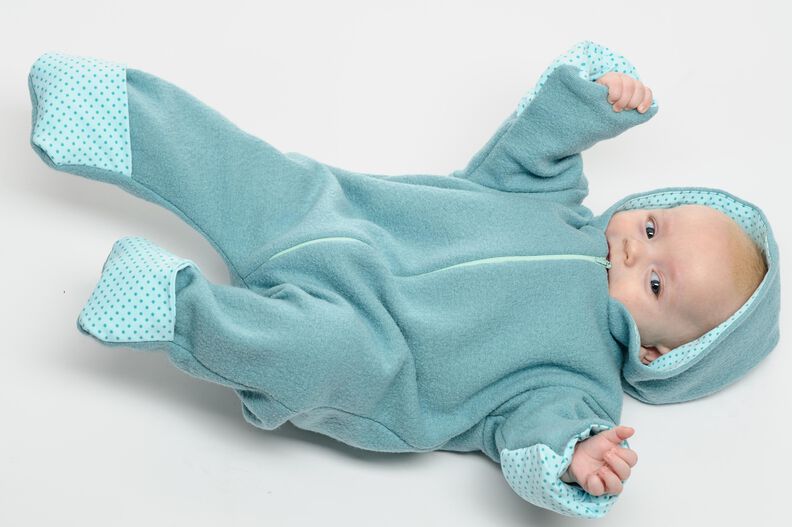 SOLE Schnittmuster Baby Overall mit Reißverschluss image number 6