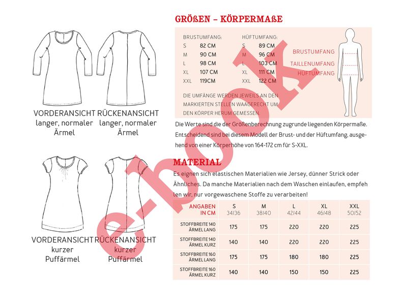 FRAU VLIELAND - Kleid mit Rundhalsausschnitt image number 6