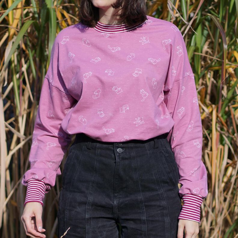 Oversize Shirt Lene nähen für Anfänger  inkl. Beamerdatei image number 7