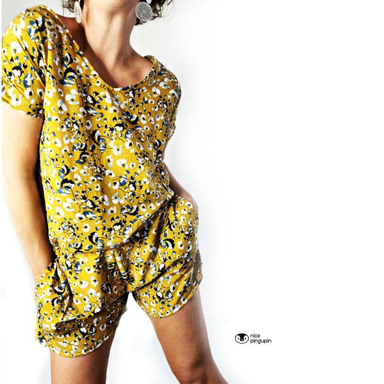 Jumpsuit, Viskosejumpsuit "Mila", Gr. 158-46 image number 8