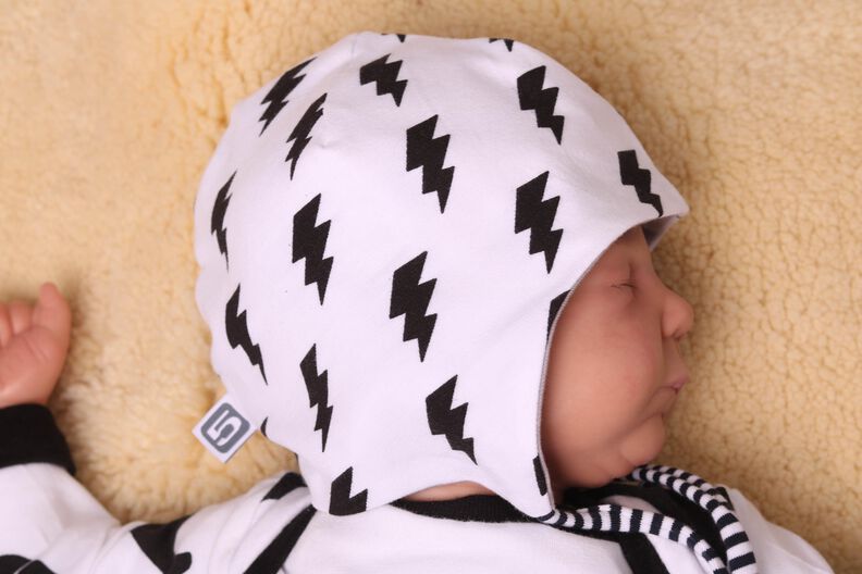 "Bindemütze" Baby-Mütze / Schnittmuster und Nähanleitung image number 6