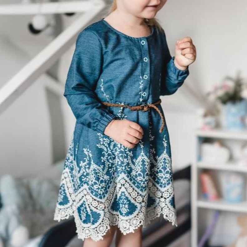 Webware Kinder Kleid  JELLA - Größe 74 - 140 image number 1