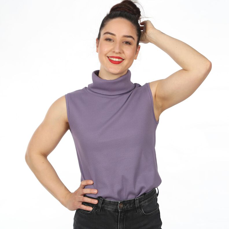 FRAU JENNY - Top mit Bündchen oder Rollkragen XS-XXL image number 5
