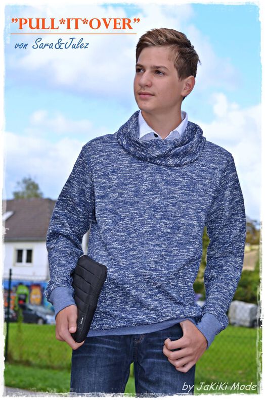 Pullover Hoodie Pull*it*Over Gr. 74/80 bis 170/176 image number 8