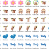 Stickdatei - Faultier mit Herz und Blume gefüllt thumbnail number 6