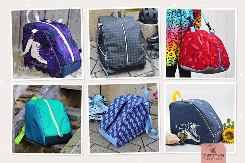 Schuhtasche SusiSkates (Nähanleitung und Schnittmuster) image number 8