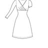 Wickelkleid Celia mit Empirenaht, E-Book Gr.34-46 A4 und A0 thumbnail number 5