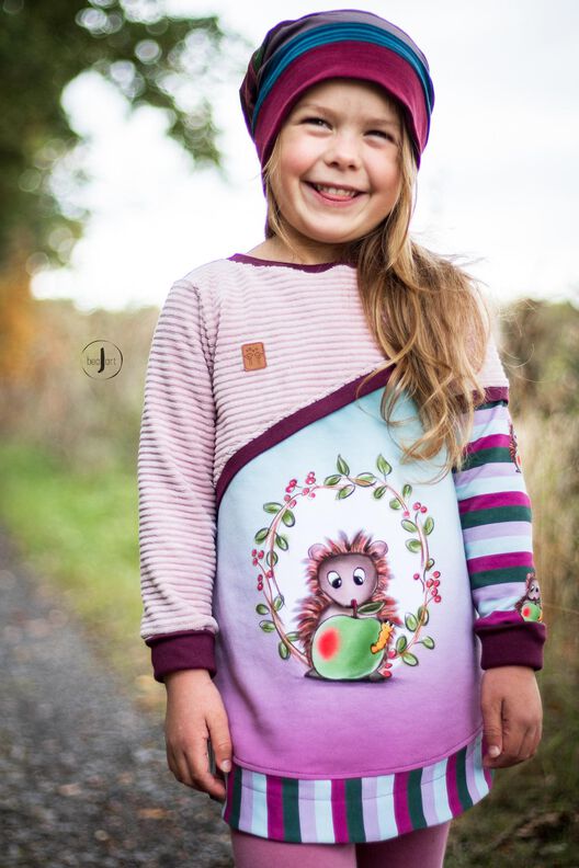 *Kids Basic Hoodie* Longhoodie Hoodie Teilungen image number 5