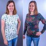 Shirt Schmal Kurz- & Langarm Damen LALU ♥ Gr. 34-56 thumbnail number 7