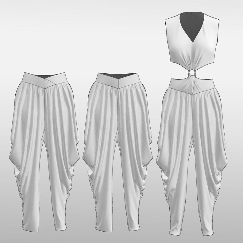 Shereen Hose 32-52 image number 2
