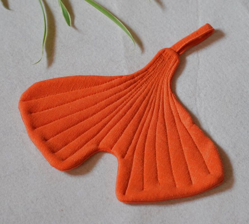 Blätter Topflappen Eiche Ginkgo nähen image number 3