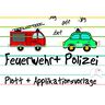 Kombi Polizei + Feuerwehr Plotterdatei + Applikation thumbnail number 1