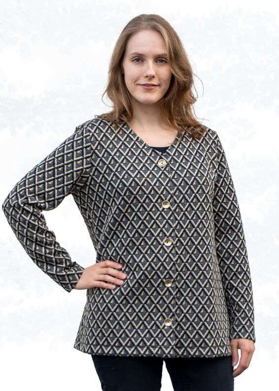 Damen Strickjacke „Nora“ mit Knöpfen BU 80-116, A4+A0 image number 6