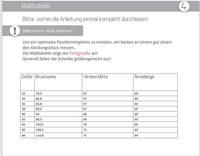 Ebook/Nähanleitung Sweatshirt Manouk Gr. 32-48 image number 4