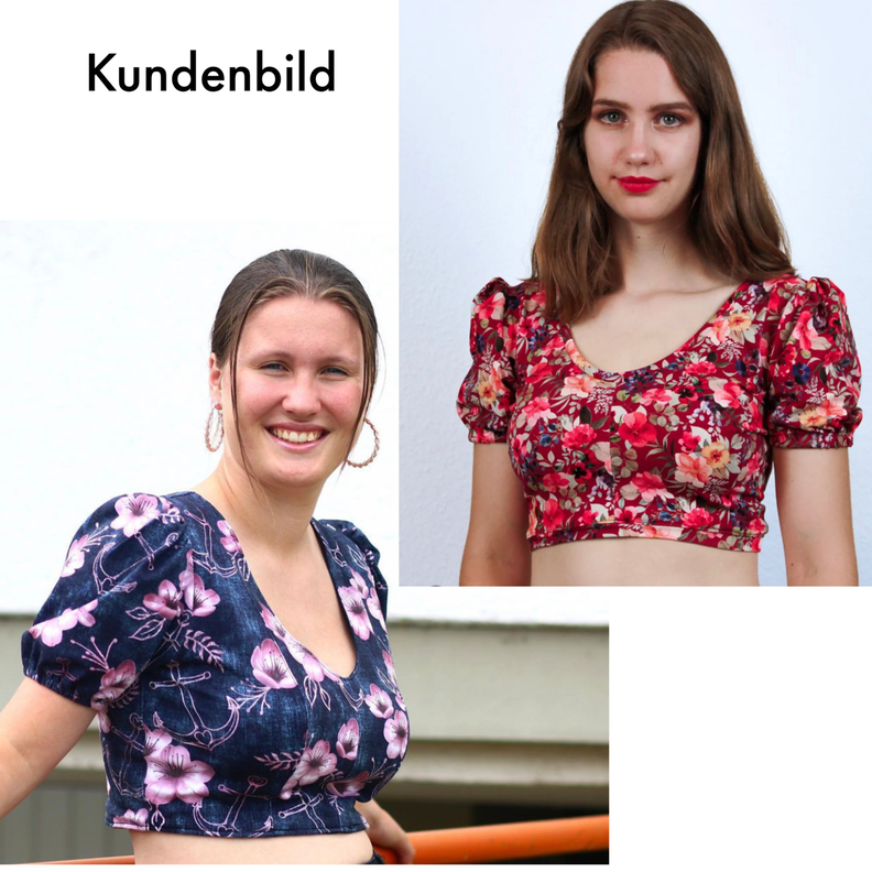 Oberteil #Alice Nähanleitung und Schnittmuster (XXS-XL) image number 7