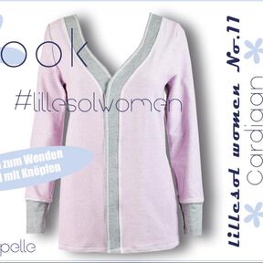 Ebook lillesol women Cardigan *mit A0-Datei + Video*