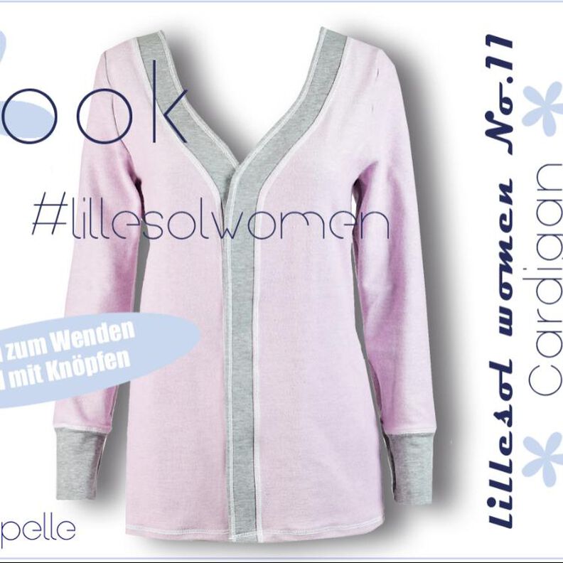 Ebook lillesol women Cardigan *mit A0-Datei + Video* image number 1