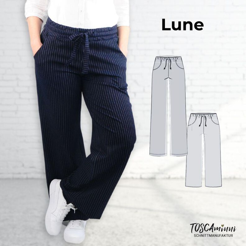 Hose Lune 1 Gr. 34-54 Schnittmuster image number 1