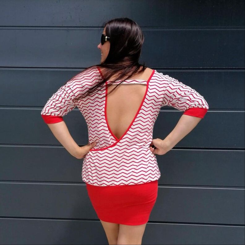 Shirt/ Kleid Kua Noa mit freiem Rücken, Pdf, Gr. 32-54 image number 1