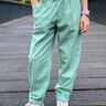 Loose fit Hose Solskin Gr. 128-170, A0, Cord, Leinen thumbnail number 2
