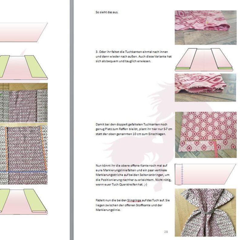 Ring Sling Nähanleitung ~ fluff store ~ DIY Sling image number 6
