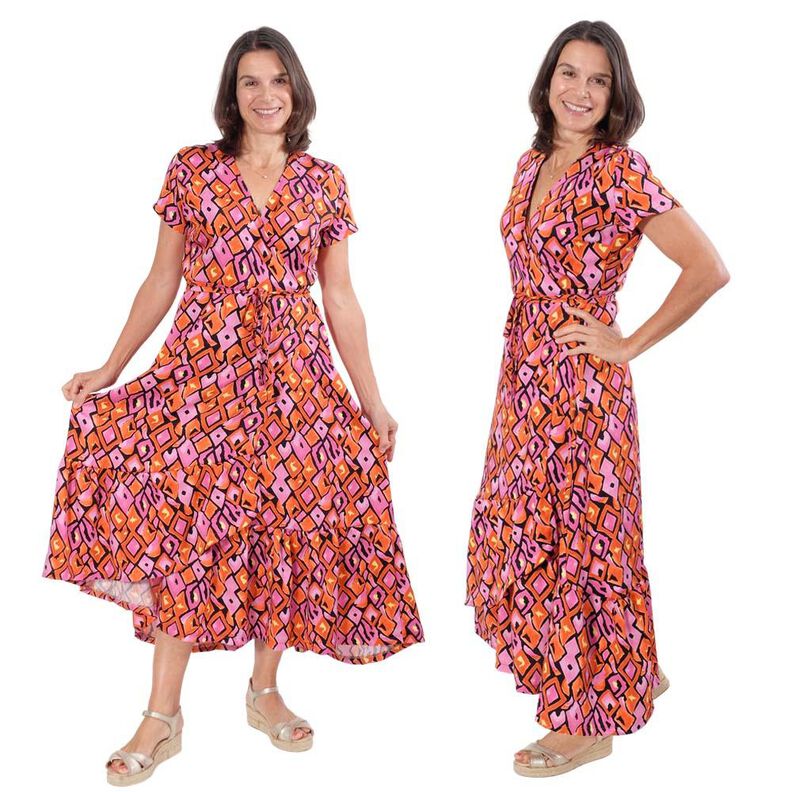 Wickelkleid "SAFIA", Gr. 158-46 image number 3