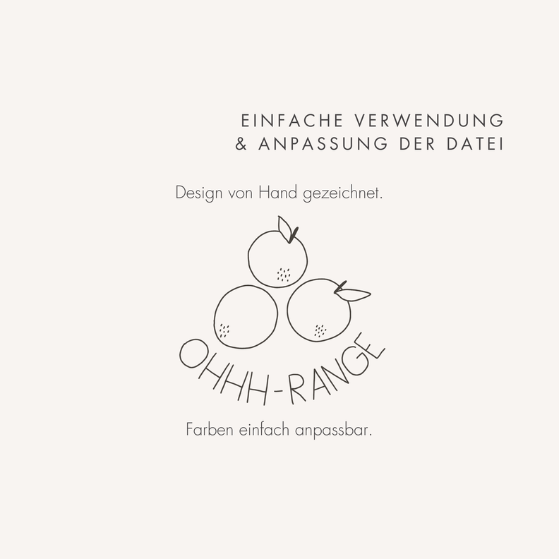 Plotter- und Laserdatei "ORANGE" SVG PNG image number 2