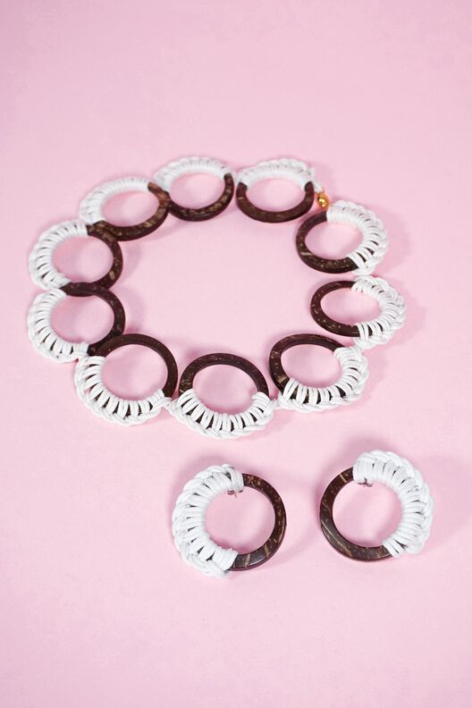 Makramee Kette zum Knoten inklusive Videoanleitung image number 11