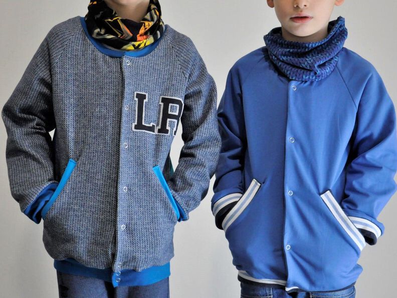 College Jacke Maxi Größe 116-176 mit Beamer funktion image number 5