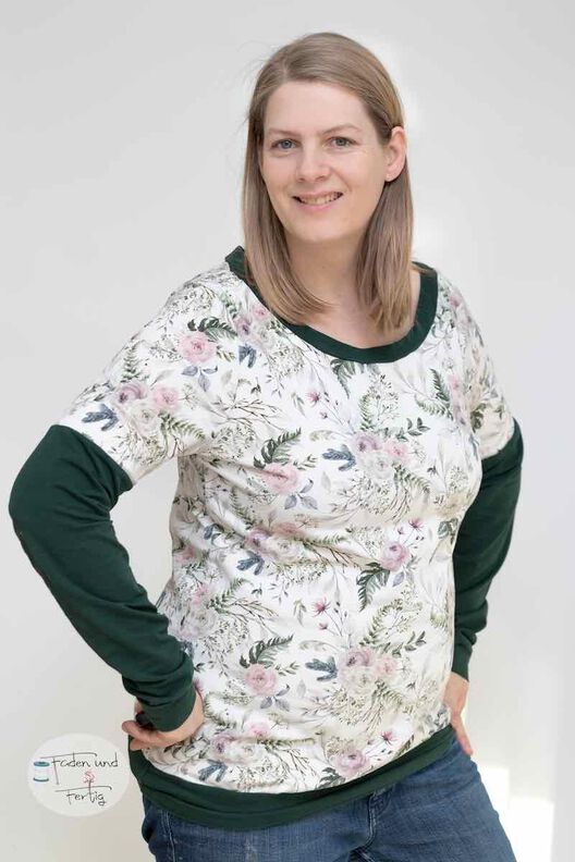 Shirt "Rose", Schnittmuster und Nähanleitung Gr. 158-46 image number 6