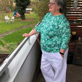 Uboot-Shirt (34-56) MARINA Damen Schnittmuster