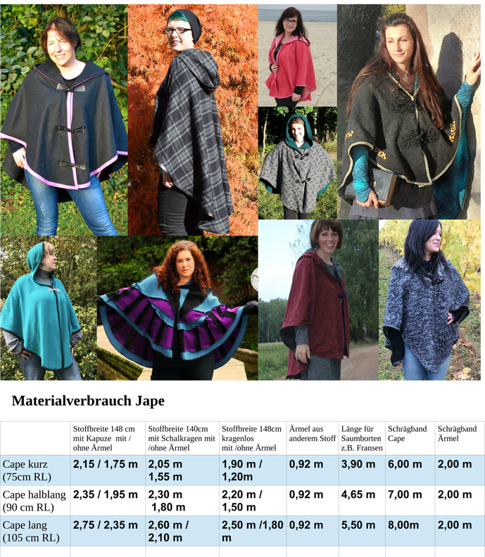 Jape - Poncho/Cape Kombi Ebook 34-56 image number 2