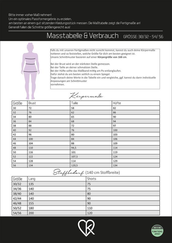 ebook Damen Sporttights #2 | Größe 30/32 - 54/56 DIN A4 PDF  image number 9