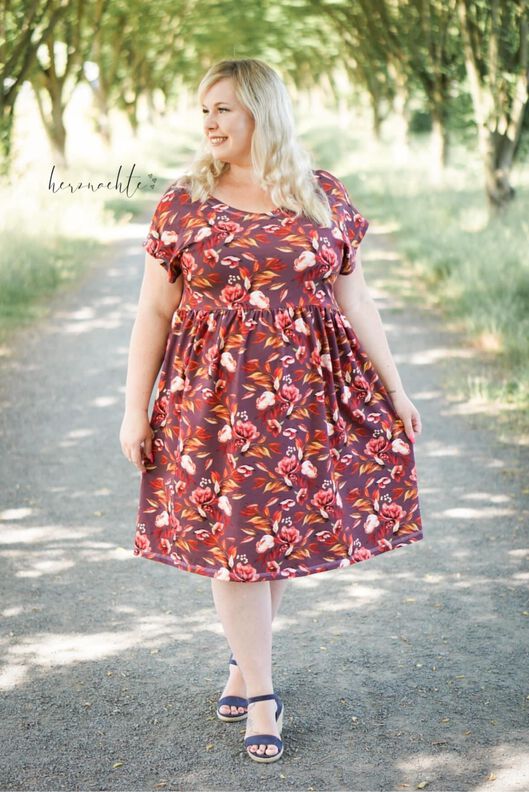 Crossover Dress Damen Gr. 32 - 54 image number 6