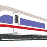 Schnellzug 2 Stickdatei Zug Lok Eisenbahn thumbnail number 2