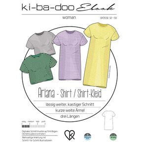ebook Shirt/ Shirt-Kleid Ariana | Größe 32-58 DIN A4 PDF
