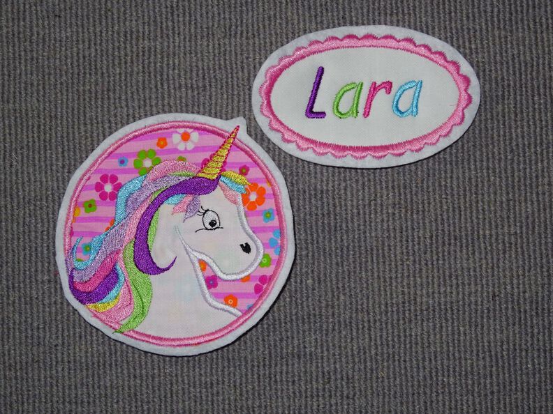 Einhorn Stickdatei image number 7