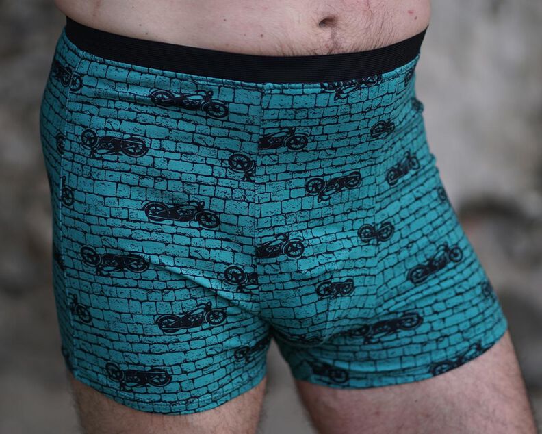 Boxershorts nähen  Gr. S bis XXL Männer Herren image number 9
