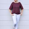 BECCA- Bluse oder Kleid PDF-A4, A0 und BEAMER thumbnail number 4
