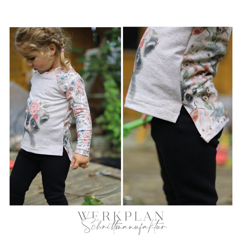 Raglan BasicWERK | 56 bis 104 | Unisex Longsleeve | Beamer image number 7