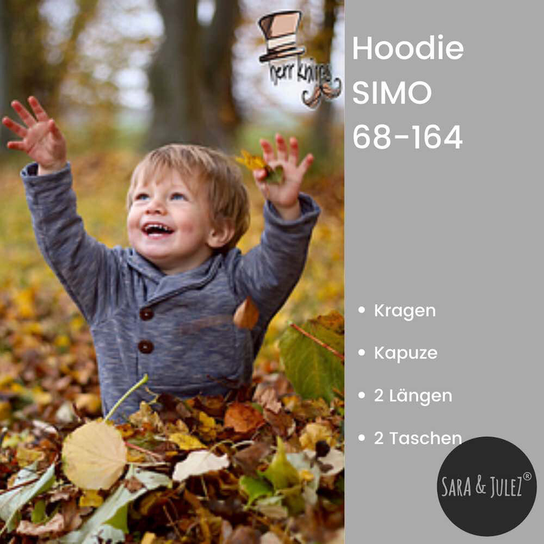 EBOOK HOODIE SIMO KIDS GR. 68-164 image number 7
