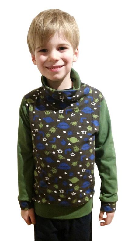 Sweatshirt "BOBBY", Schnittmuster Gr. 110 - 152 image number 2
