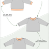 Baby Pullover „Jojo“ Knopfleiste und Bündchen Gr 56-98 A4+A1 thumbnail number 8