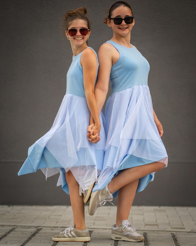 BEAMER + A0  lovely fast dress 74-164 Tüllkleid Drehkleid image number 7