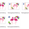Flamingo Taschenmotiv + Kissen ITH thumbnail number 5