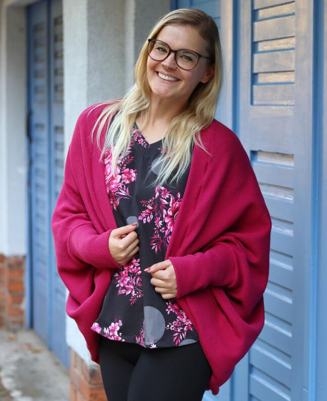 Ebook Oversize Cardigan Smaxx Gr.34-54 image number 4