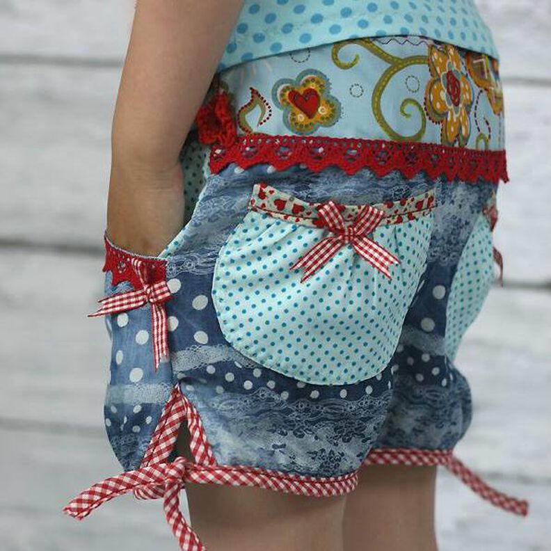 Ballonshorts Kinder Schnittmuster Gr. 62-152 -deine TUULA #8 image number 1