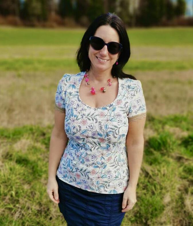 Shirt PETITE LONA Gr. 34-50 PDF-Schnitt A4, A0, Anleitung image number 5