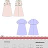Schnittmuster Damen Kleid Manon Gr. 34-54  thumbnail number 6